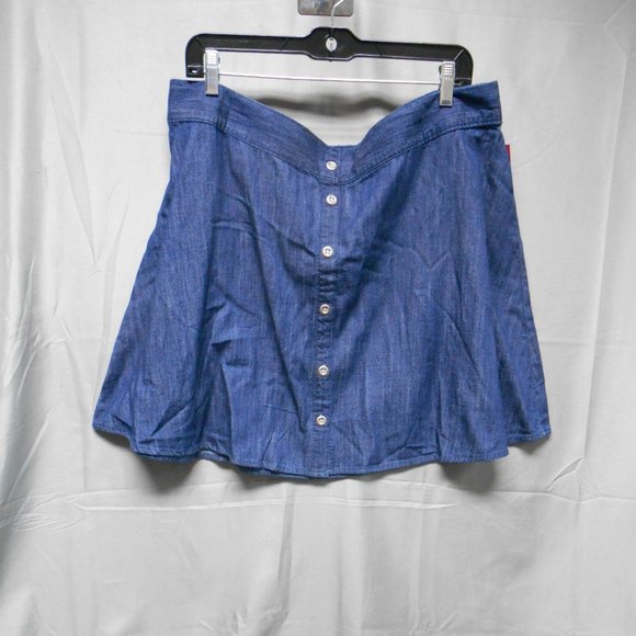 Merona Dresses & Skirts - NWT Merona denim knee length skirt womens size XL